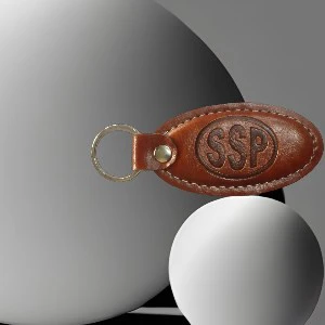 Leather Keychain(LTSN108)