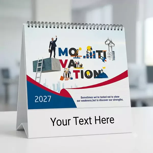 9 x 8 Elegant Table Calendar