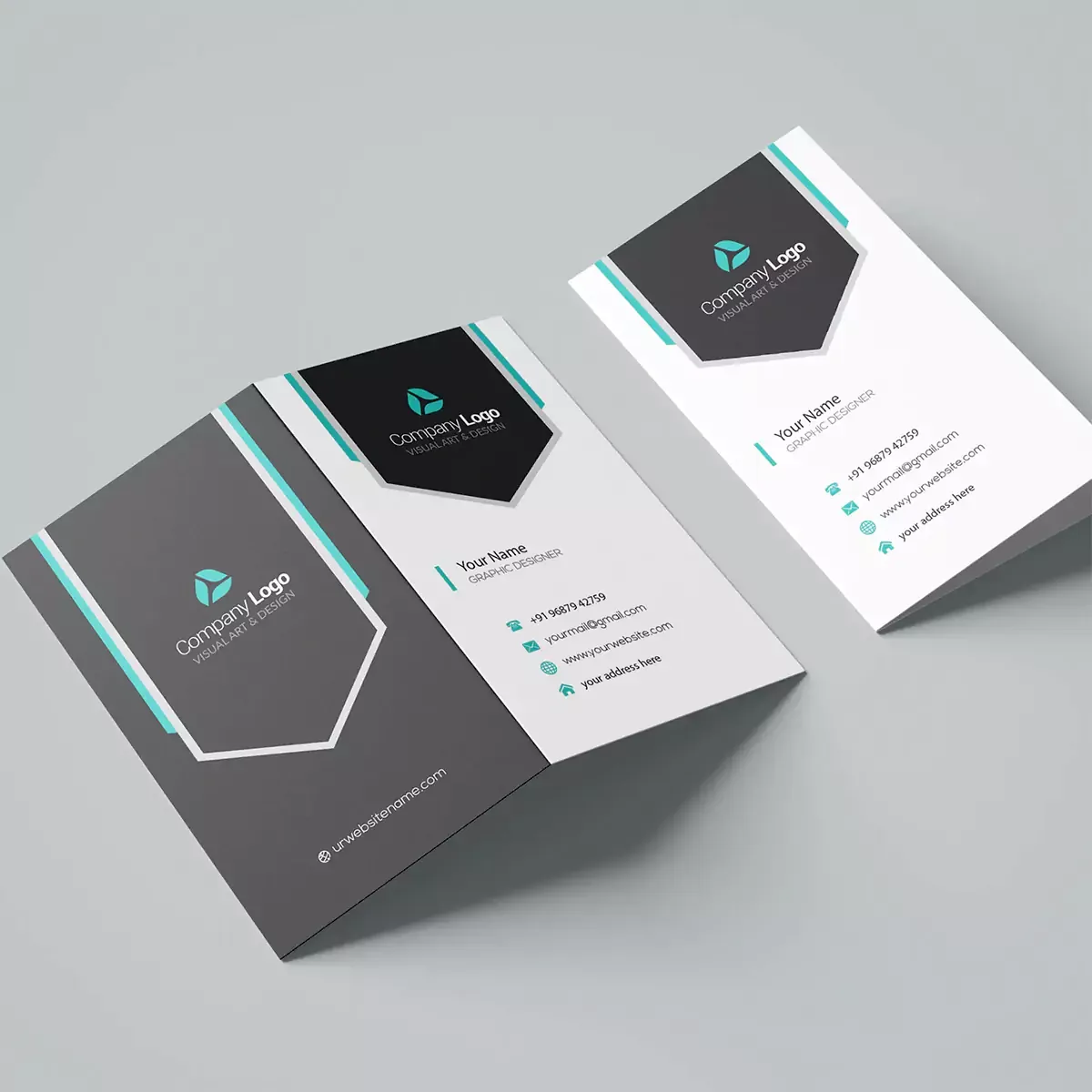 Classic Folded Visiting Cards