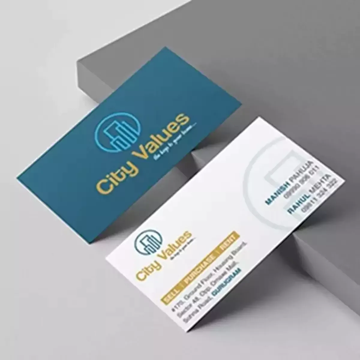 Velvet Lamination Visiting Cards