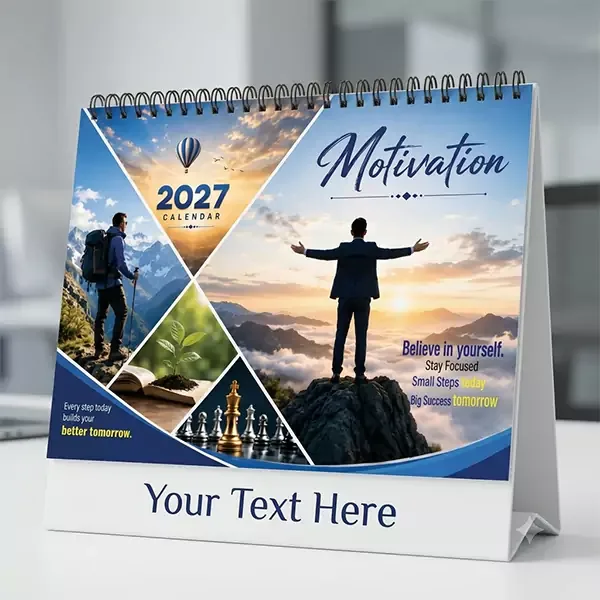 8.5x7.25 Premium Table Calendar