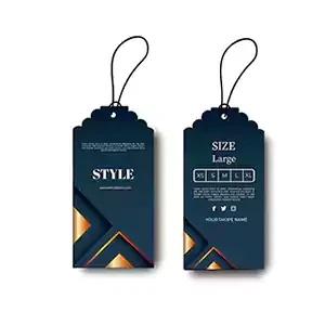 Matte Lamination Spot UV Hang Tags